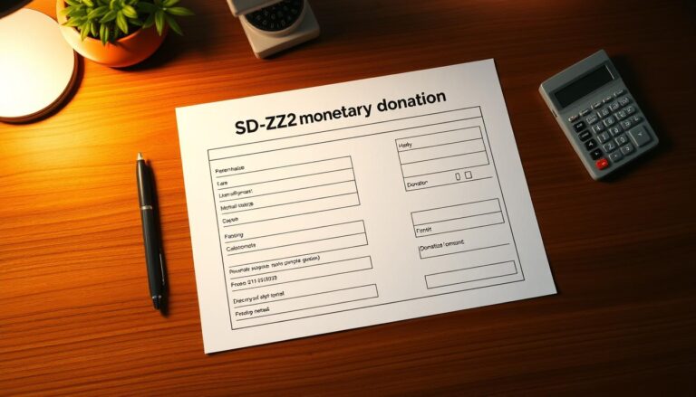 Jak wypełnić SD-Z2 na darowiznę pieniężną?