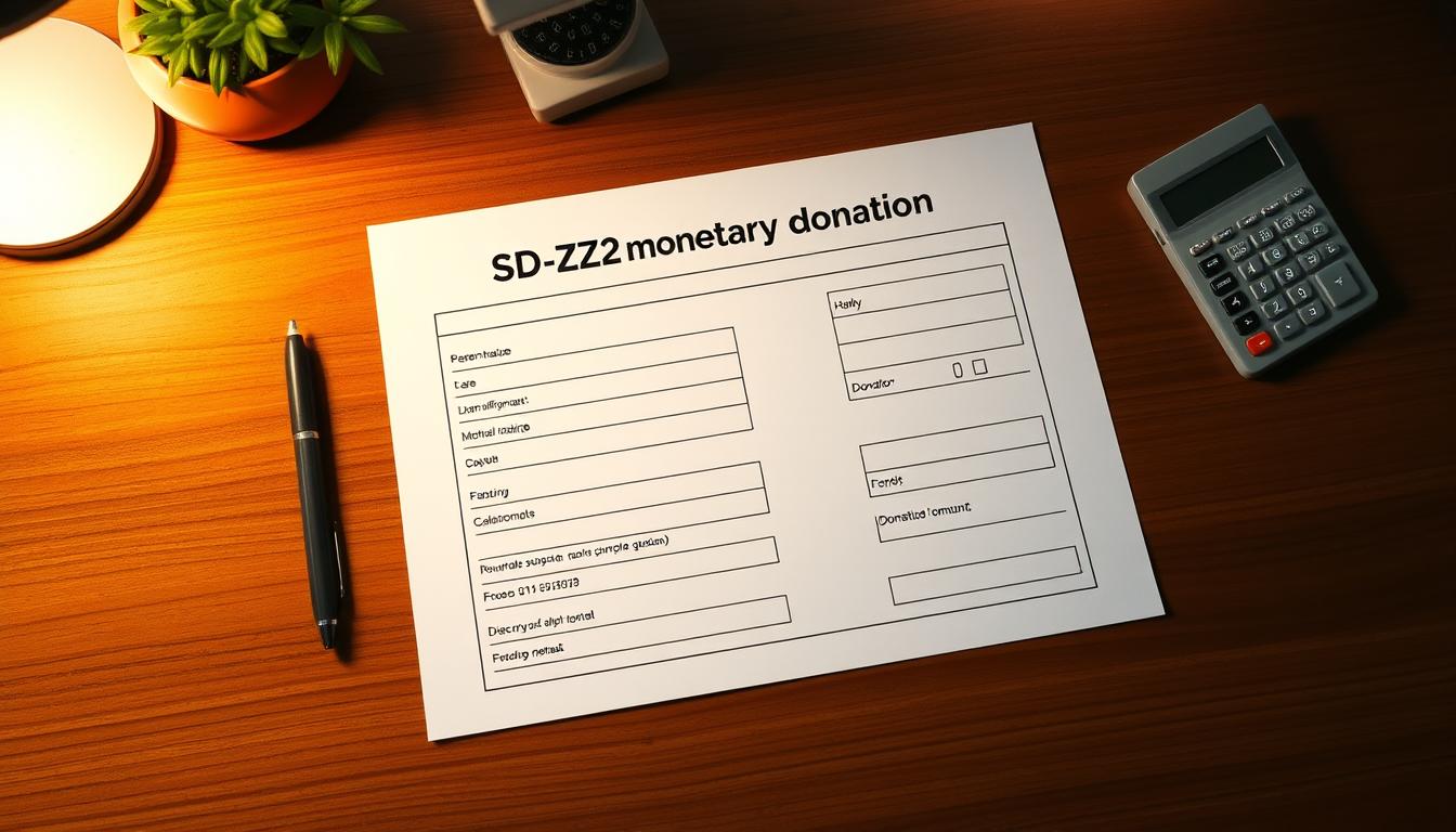 jak wypełnić druk sd-z2 darowizna pieniężna