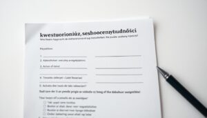 Jak wypełnić kwestionariusz samooceny trudności?