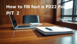 Jak wypełnić PIT-2 krok po kroku – Poradnik